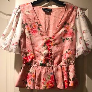 Hemant & Nandita blouse Fr Anthroplogie